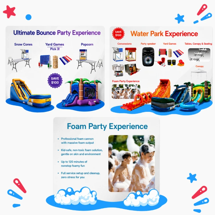 Party Experience Packages